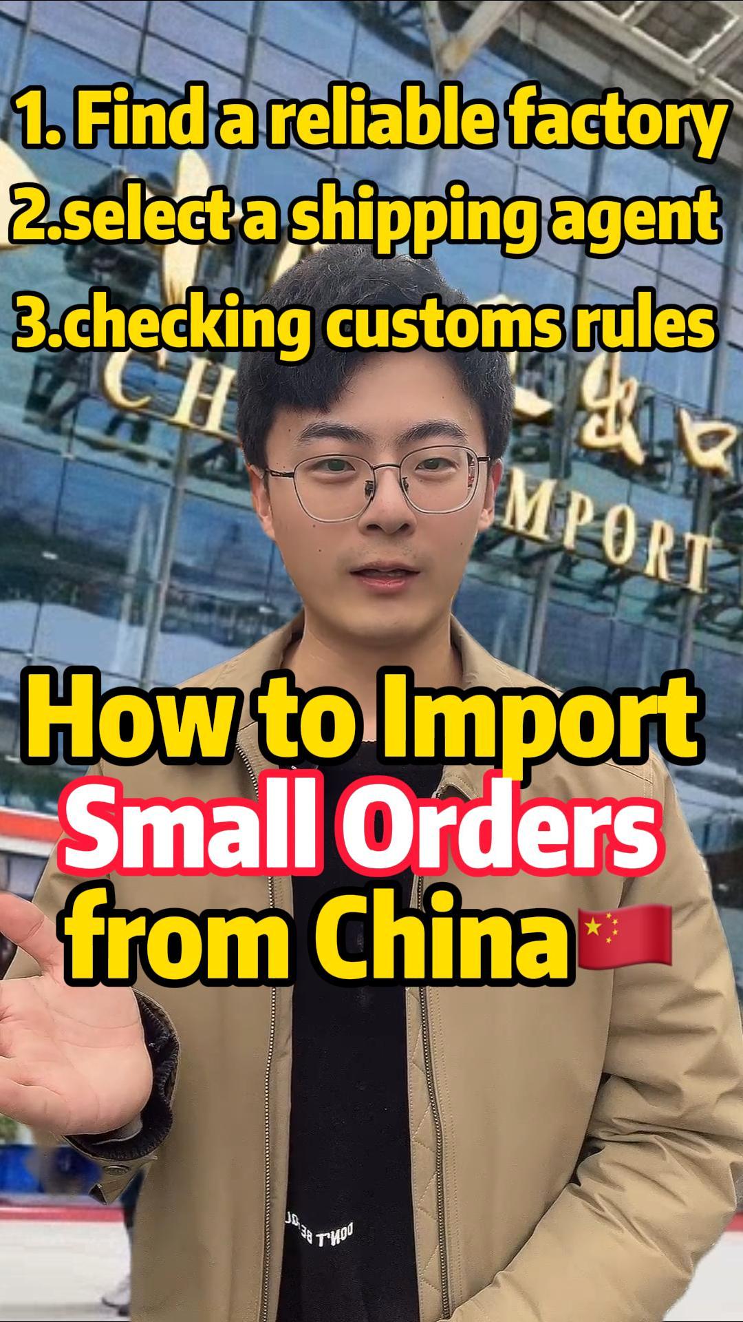How to Import Small Orders from China | Danielsourcing Guide