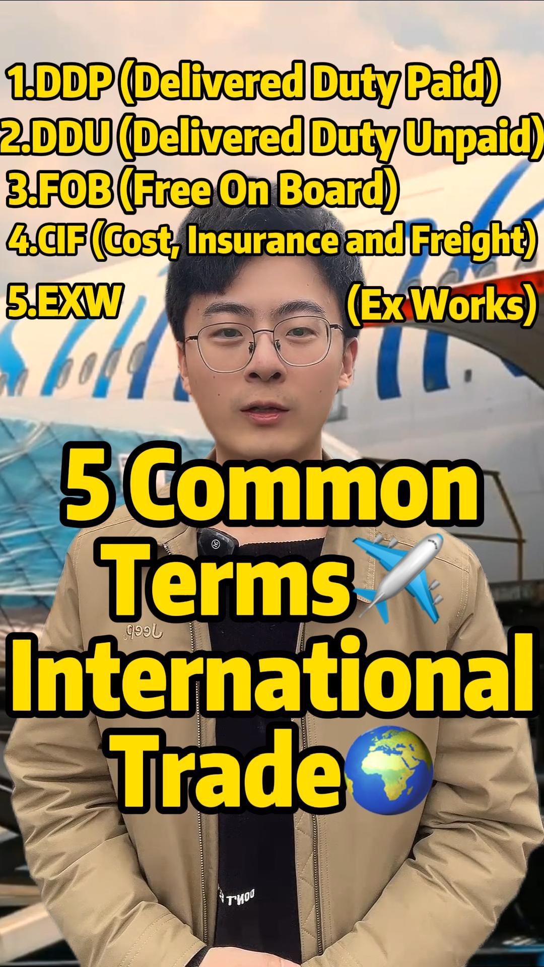 5 Essential Shipping Terms You Must Know Before Buying from China | Danielsourcing