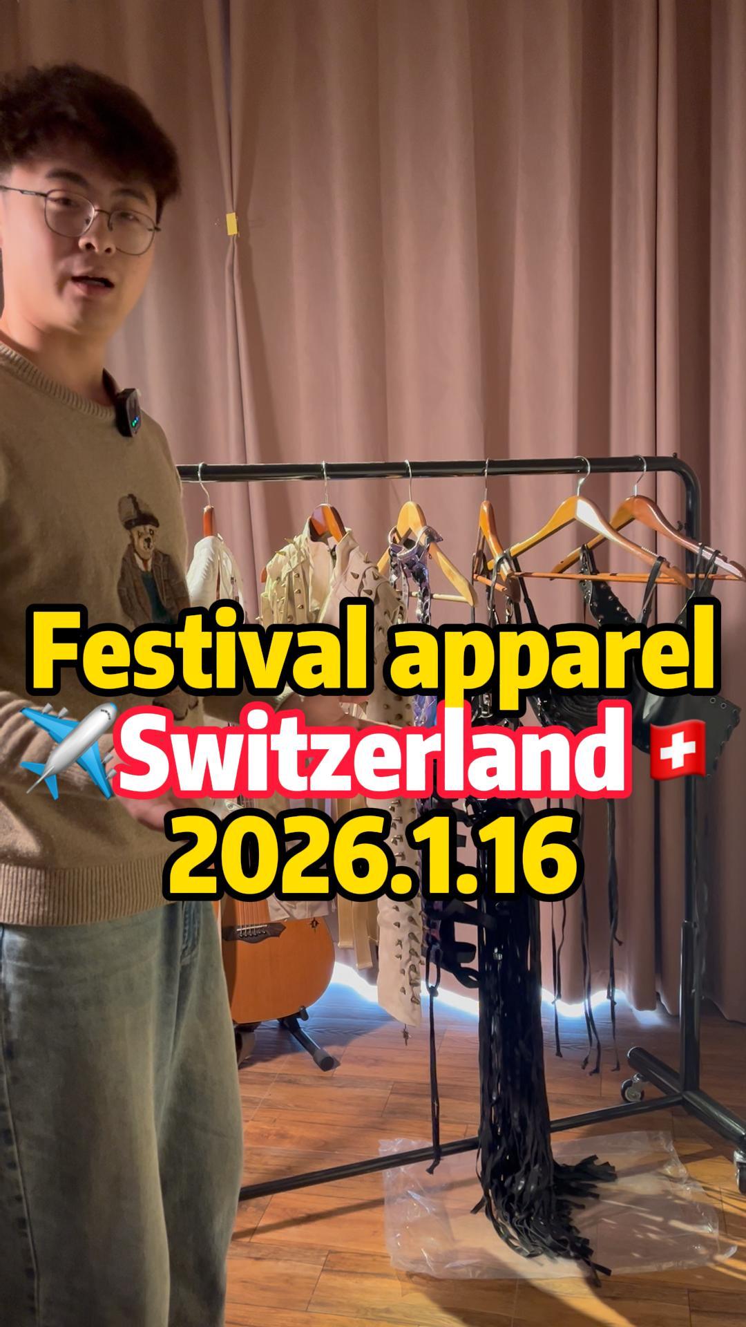 Daniel Sourcing Vlog: Festival Apparel Shipping from China to Switzerland