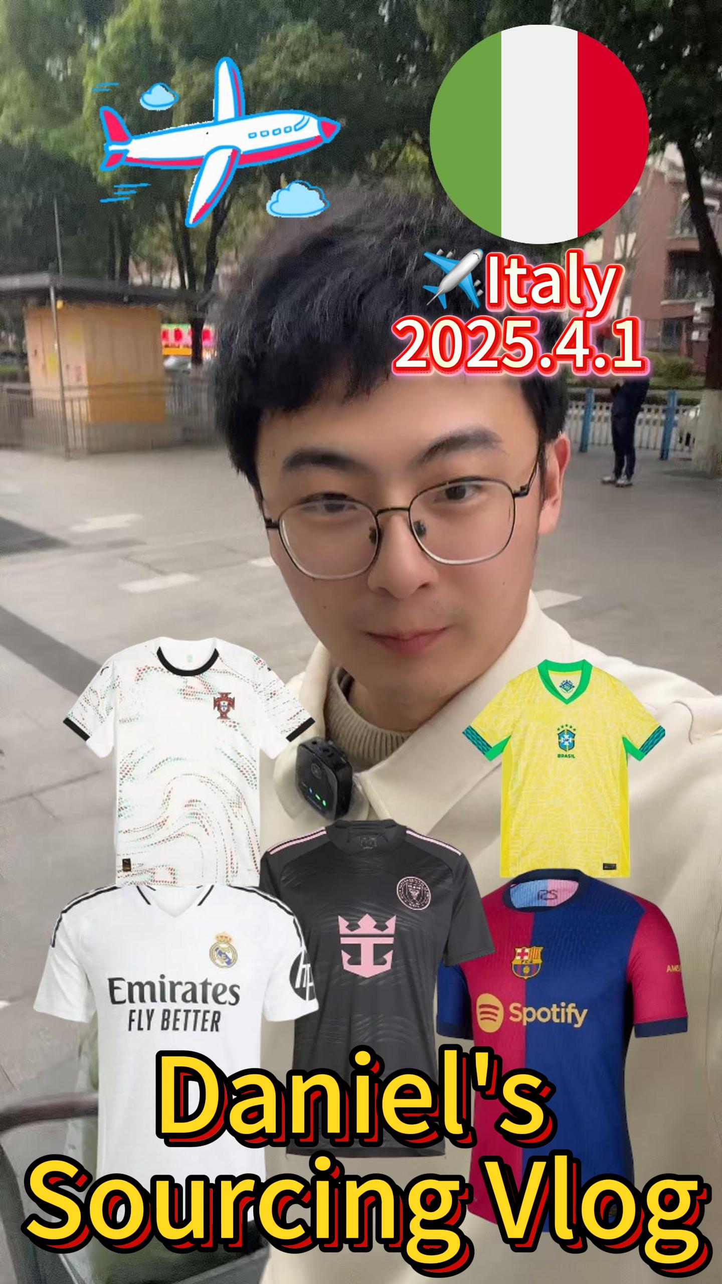 Daniel Sourcing Vlog:OEM Italy Jerseys