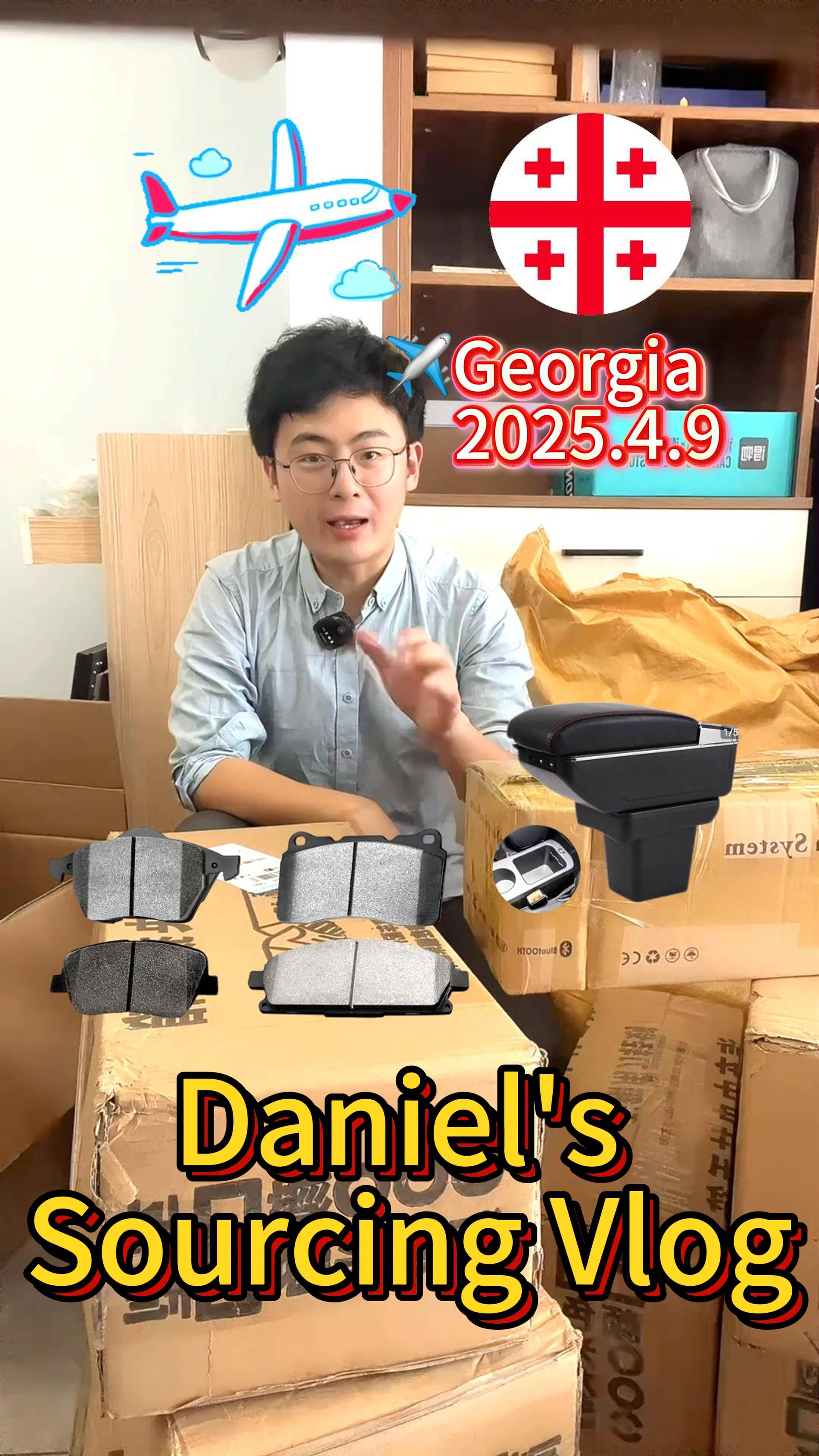 Daniel Sourcing Vlog: Auto parts to Georgia