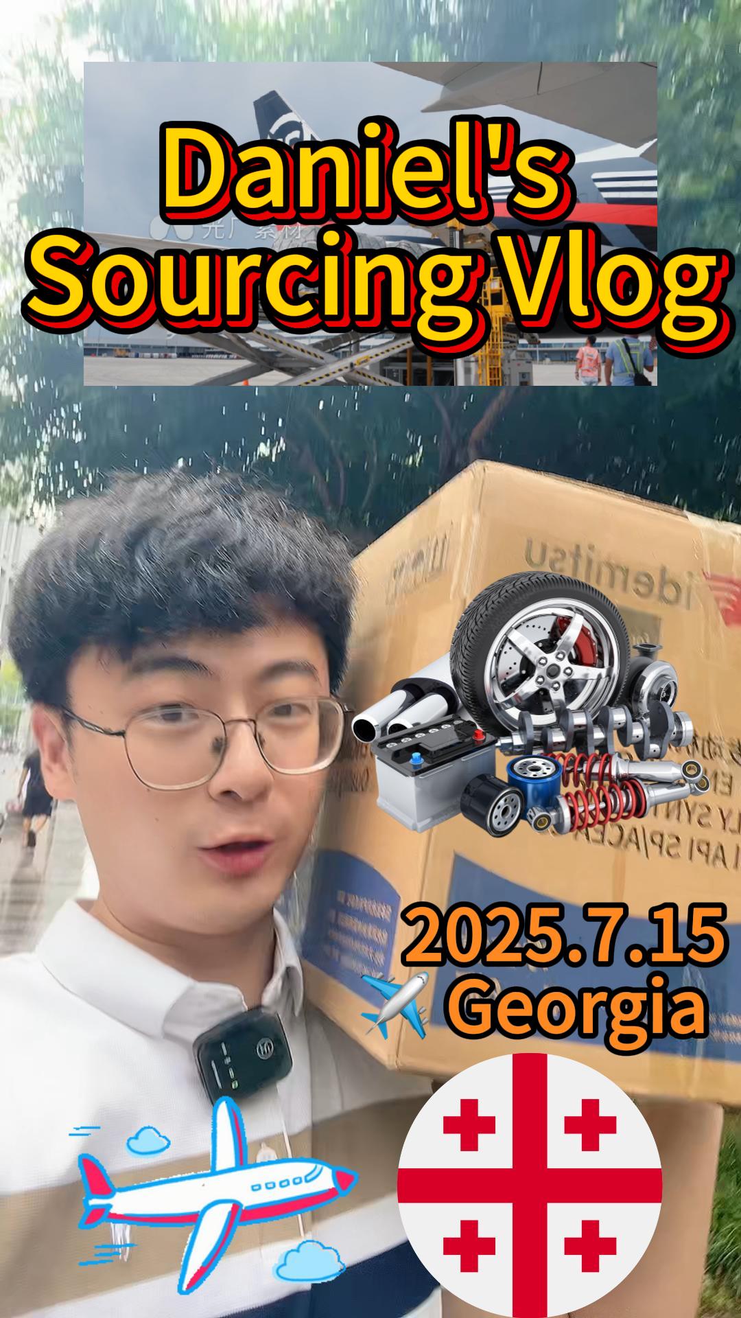 Daniel Sourcing Vlog: Auto Parts Shipping to Georgia – EV Supply from China