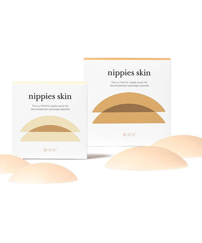 B-SIX NIPPIES non-marking silicone breast stickers bra bra wedding invisible lingerie anti-slip bra stickers