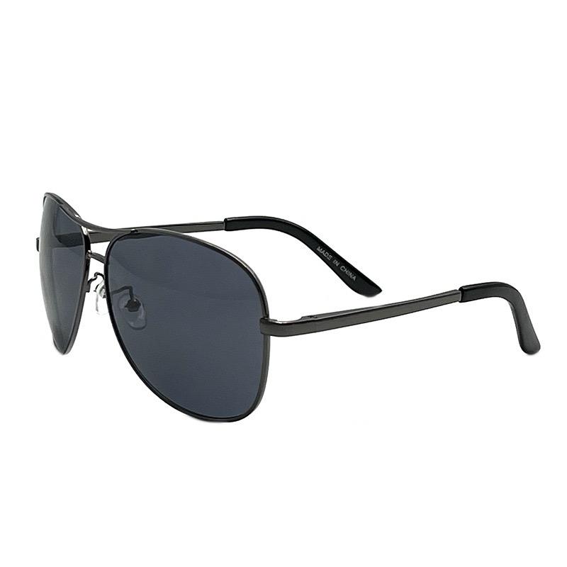 Classic Big Pilot Polarized Sunglasses Men Luxury Metal Black Aviation Sun Glasses Male Fashion Driving Vacation Shades UV400