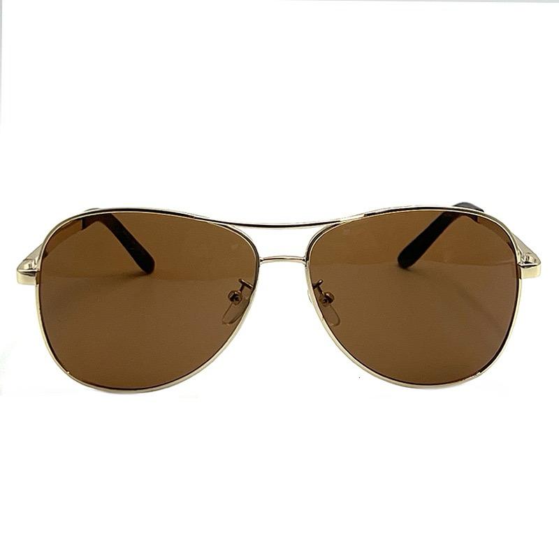 Classic Big Pilot Polarized Sunglasses Men Luxury Metal Black Aviation Sun Glasses Male Fashion Driving Vacation Shades UV400
