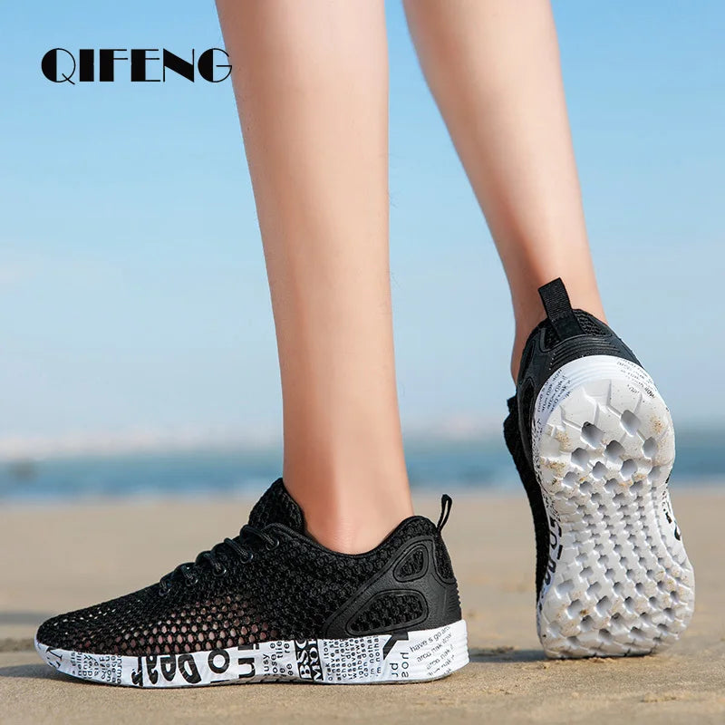 Hight Quality Summer Mens Casual Shoes Aqua Shoes Origin Air Mesh Sneakers Fashion Foam Sport Footwear Beach Shoes Water Shoes