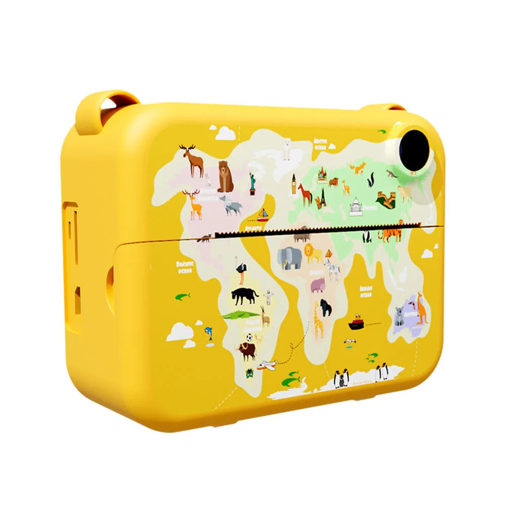 Digital Children Camera Instant Print Photo 2 Inch Screen Kids Camera Selfie Video Digital Camera Birthday Gifts for Girls Boys