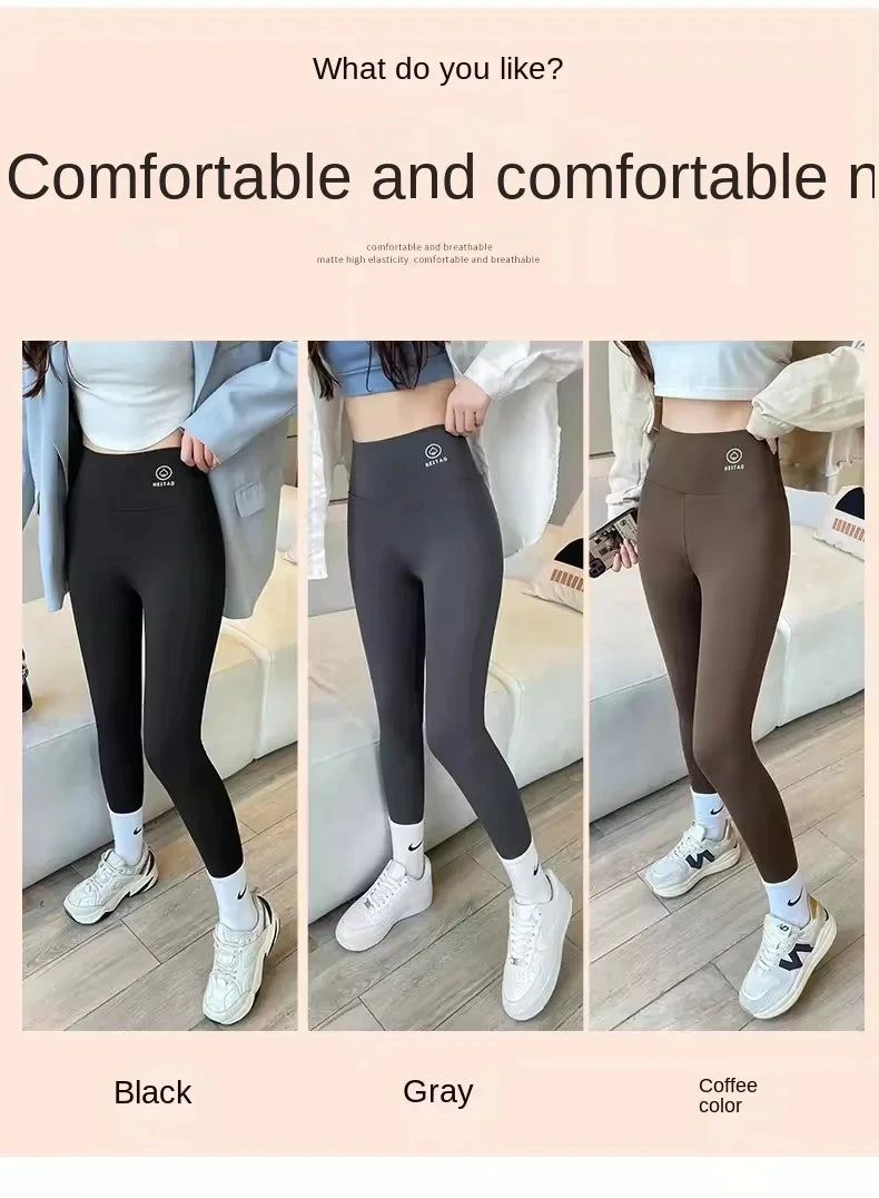 Womens High Waisted Seamless Leggings Sports Fitness Yoga Pants Gym Leggings Womens Elastic Shark Pants Cycling Pants Summer