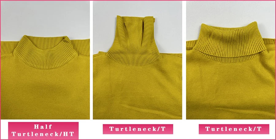 Turtleneck Winter Sweater Women Elegant Thicken Velvet Lined Warm Sueter Knitted Pullover Slim Tops Jersey Knitwear Jumper New