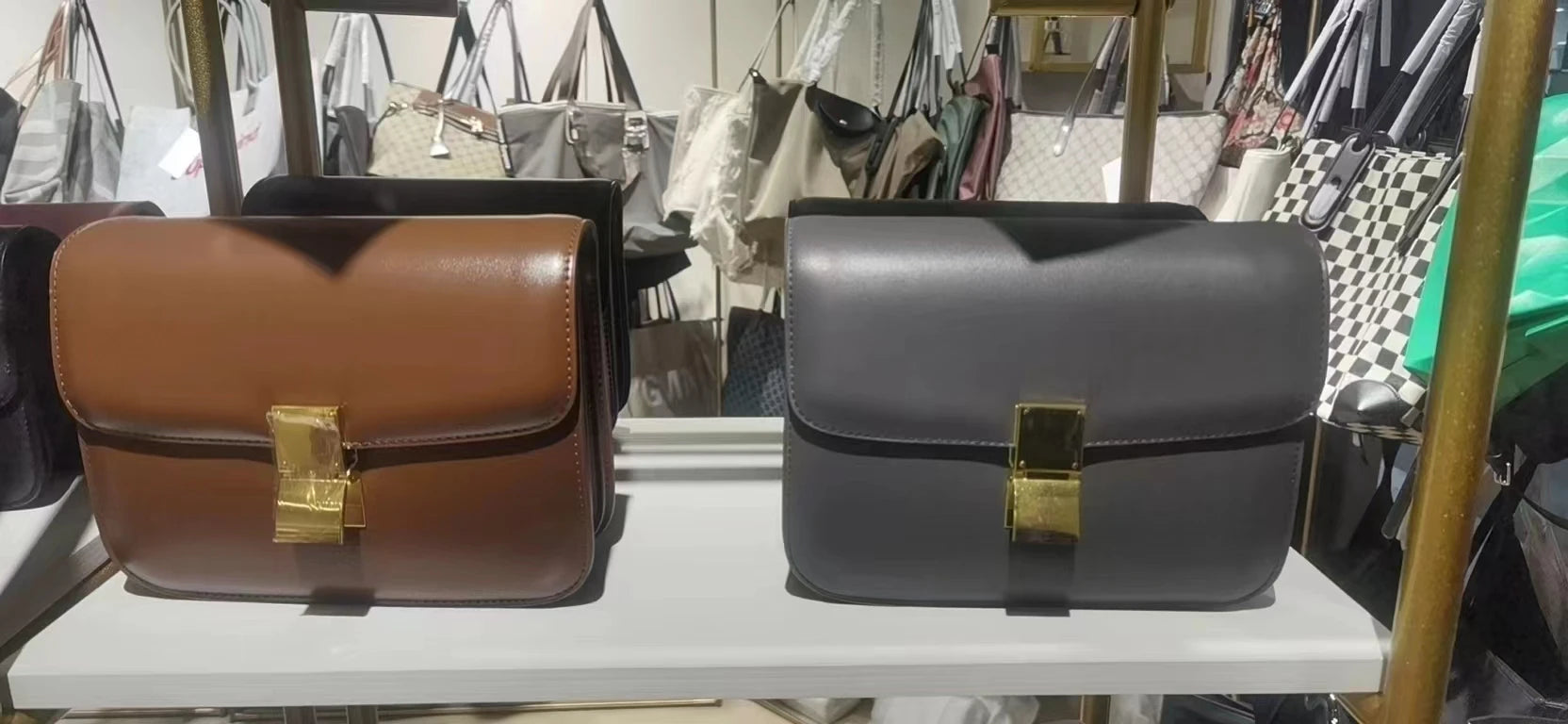 Women’s Genuine Leather Shoulder Bag 2022 Trend Brand Small Square Bags Luxury Designer Handbag Fashion Messenger BagsTofu Bags