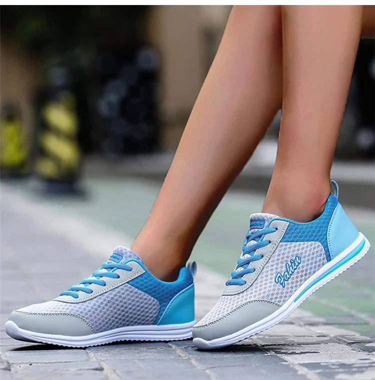 Sneakers Women Fashion Lace Up Ladies Vulcanized Shoes Trainers Sneakers For Women New Outdoor Zapatillas Mujer Female Footwear