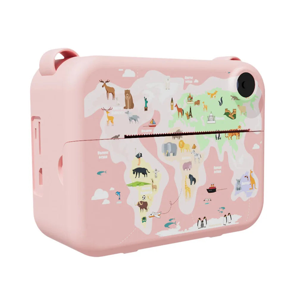 Digital Children Camera Instant Print Photo 2 Inch Screen Kids Camera Selfie Video Digital Camera Birthday Gifts for Girls Boys