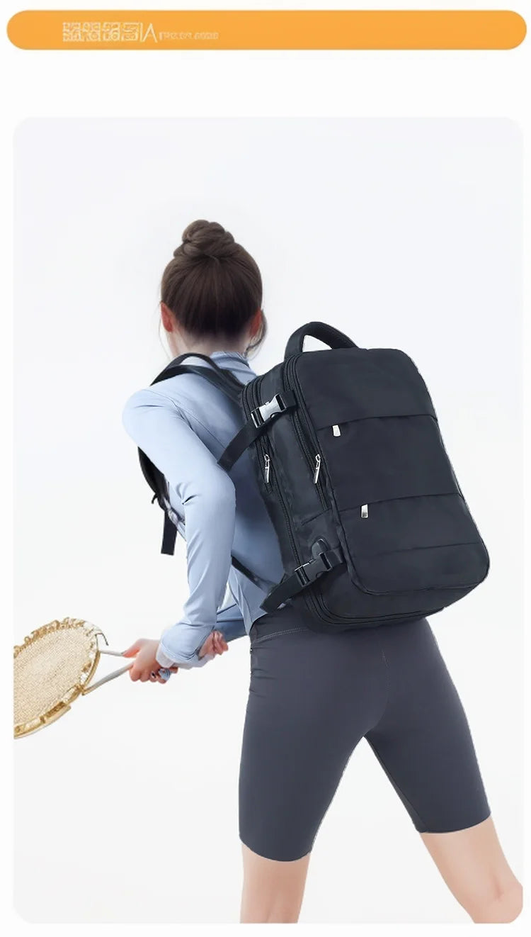 Travel Backpack Women Travel Lightweight Large Capacity Luggage Bag Multifunctional Casual Business 15.6inch Computer Backpack S